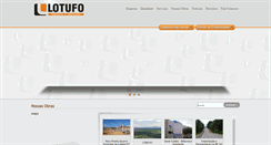 Desktop Screenshot of lotufoengenharia.com.br